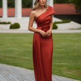 DRESS 'INÊS' BRICK