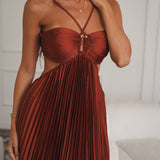 VESTIDO 'JASMINE' TERRACOTTA