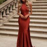 VESTIDO 'BETH' TERRACOTTA