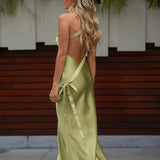 'HERA' GREEN MARGARITA DRESS
