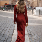 VESTIDO 'NEREID' TERRACOTTA