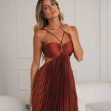 VESTIDO 'JASMINE' TERRACOTTA