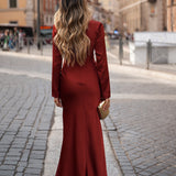 VESTIDO 'NEREID' TERRACOTTA