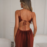 VESTIDO 'JASMINE' TERRACOTTA
