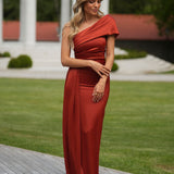 DRESS 'INÊS' BRICK