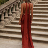 VESTIDO 'BETH' TERRACOTTA