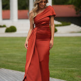 DRESS 'INÊS' BRICK
