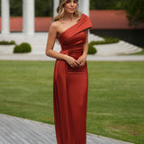 DRESS 'INÊS' BRICK