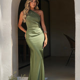 VESTIDO 'ISADORA' VERDE OLIVA