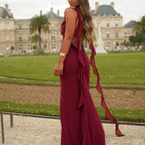 DRESS 'NURIAH' BORDEUX
