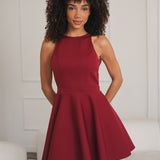 VESTIDO 'HARPER' BORDÔ
