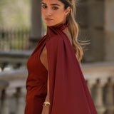 ROBE 'PARIS' TERRACOTTA