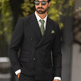 FOULARD VERT OLIVE