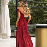 KLEID 'AUBREE' BORDO