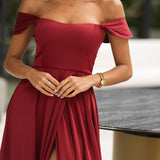 KLEID 'AUBREE' BORDO