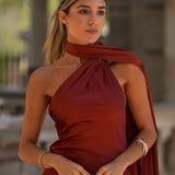 ROBE 'PARIS' TERRACOTTA