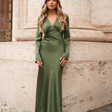 VESTIDO 'LEONIE' SOFT OLIVA