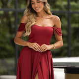 KLEID 'AUBREE' BORDO