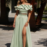 ENSEMBLE 'BENI' VERT SAGE