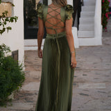 DRESS 'JOANNA' SOFT OLIVE