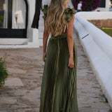 DRESS 'JOANNA' SOFT OLIVE