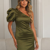 KLEID 'RUBY' WARMES OLIV