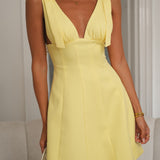 KLEID 'TALIA' GELB