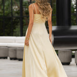VESTIDO 'MELODY" PASTEL YELLOW