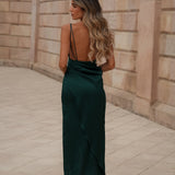 ROBE 'LOVE LETTER' VERT GARRAFA