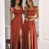 VESTIDO 'KELLY' TERRACOTA