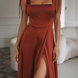 VESTIDO 'KELLY' TERRACOTA