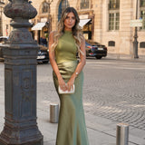 VESTIDO 'ALAIA' SOFT OLIVA