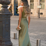 VESTIDO 'ALAIA' SOFT OLIVA