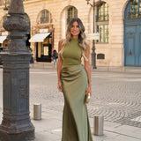VESTIDO 'ALAIA' SOFT OLIVA