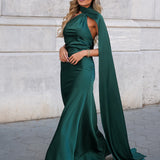 ROBE 'PARIS' VERT BOUTEILLE