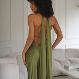 KLEID 'BETH' SANFTES OLIV