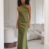 KLEID 'BETH' SANFTES OLIV