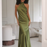 KLEID 'BETH' SANFTES OLIV