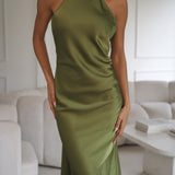 KLEID 'BETH' SANFTES OLIV