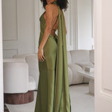 KLEID 'BETH' SANFTES OLIV