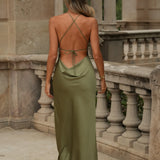 VESTIDO 'MARTHE' SOFT OLIVA