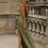 VESTIDO 'MARTHE' SOFT OLIVA