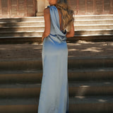 ROBE 'CLOVELY' BLEU SERENITY