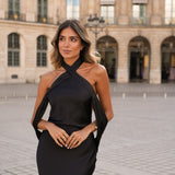 VESTIDO 'ROMANCE' PRETO