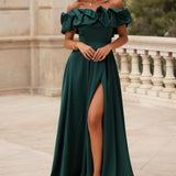 ABITO 'MARYA' VERDE BOTTIGLIA