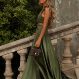 CONJUNTO 'LOTUS' VERDE OLIVA