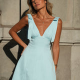 KLEID 'TALIA' BLAU