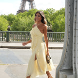 VESTIDO 'ANGELINE' BUTTER YELLOW