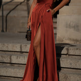 VESTIDO 'MELODY" TERRACOTTA