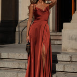 VESTIDO 'MELODY" TERRACOTTA